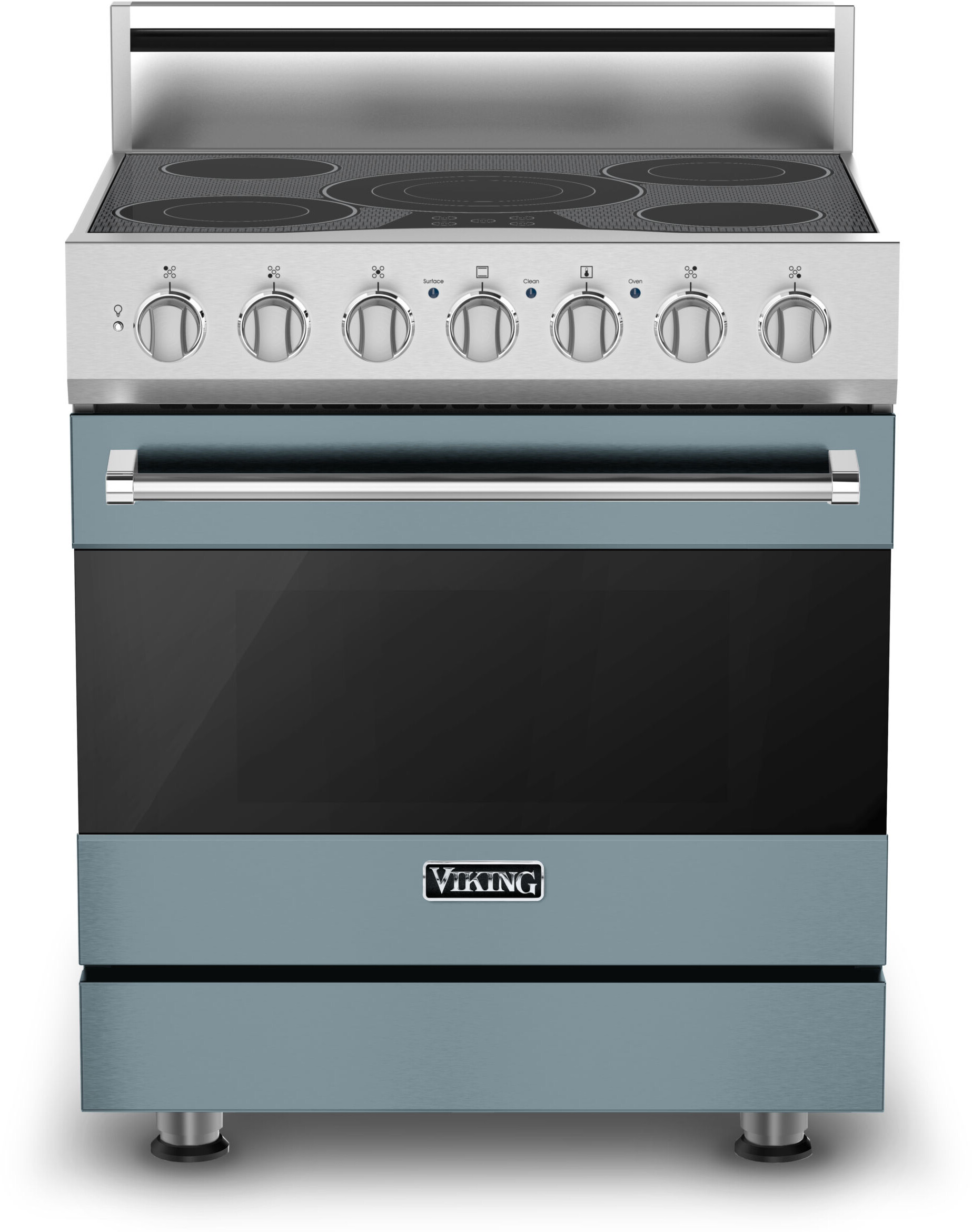Viking RVER33015BNS 3 Series 30 inch Electric Range with 5 Elements and 4.7 cu. ft. Oven Capacity (November Sky)