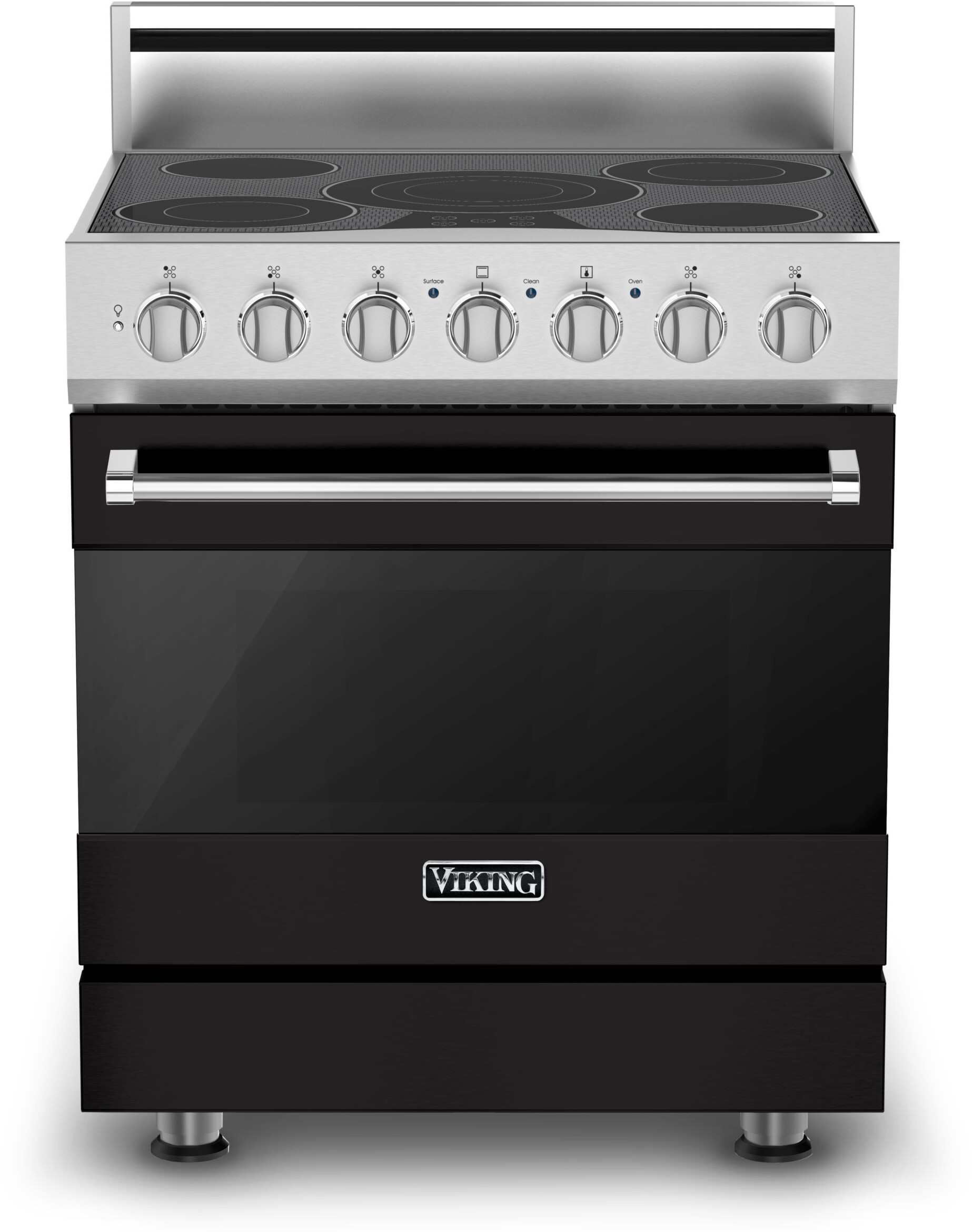 Viking RVER33015BON 3 Series 30 inch Electric Range with 5 Elements and 4.7 cu. ft. Oven Capacity (Onyx)