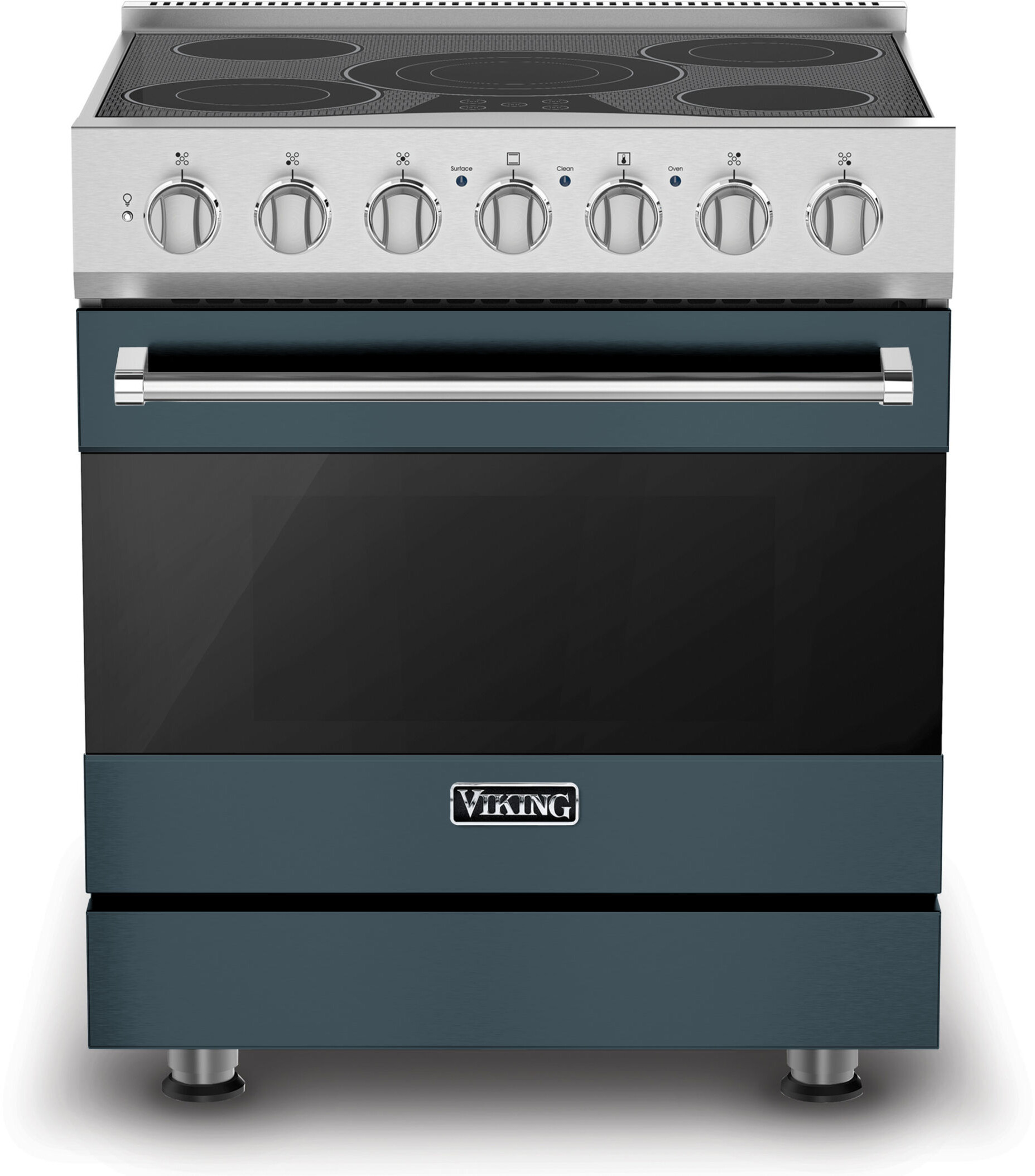 Viking RVER33015BSQ 3 Series 30 inch Electric Range with 5 Elements and 4.7 cu. ft. Oven Capacity (Squall)