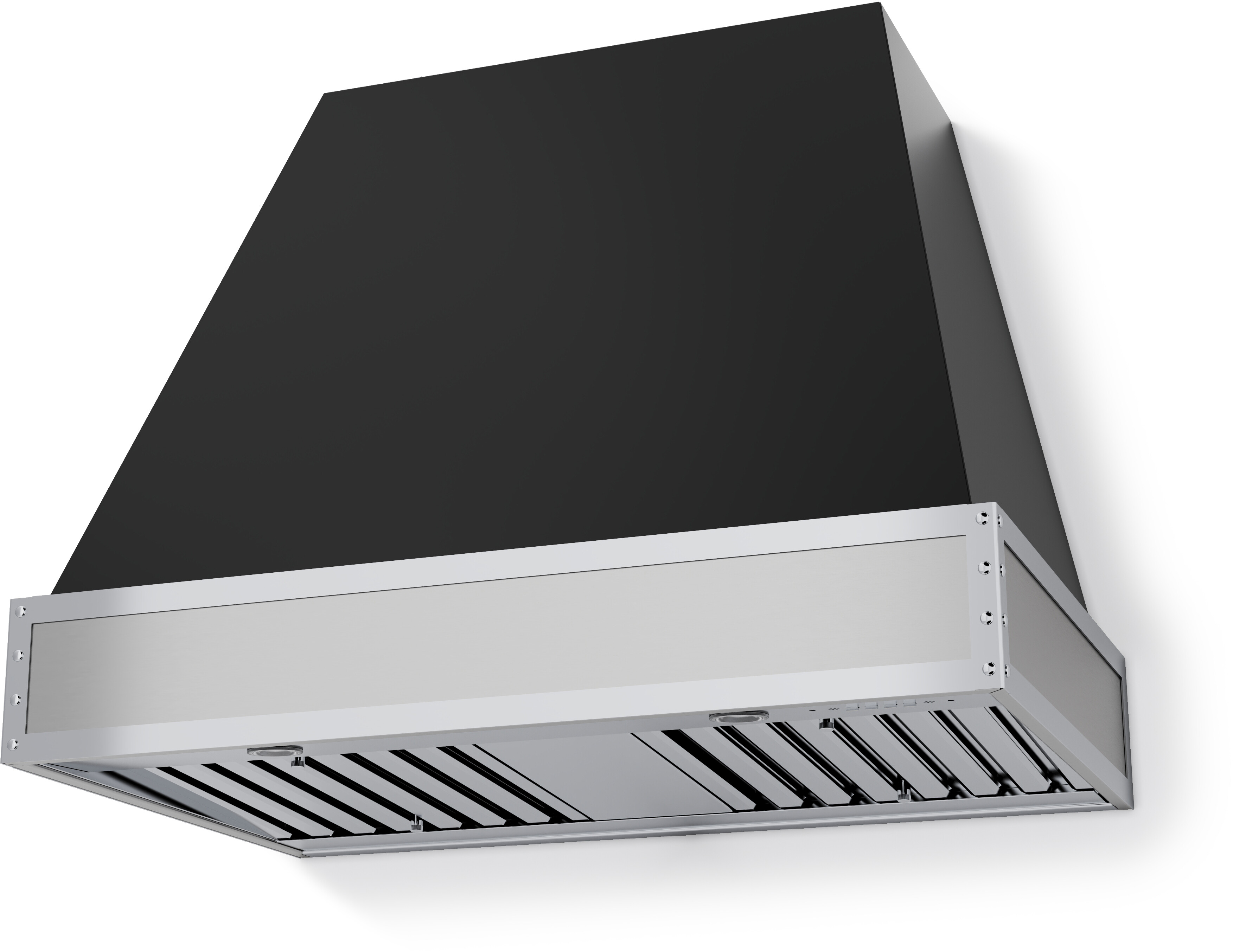Viking TVHW3630ON Tuscany 36 inch Wall Mount Hood with 30 inch Height, 600 CFM, LED Lighting, Baffle Filters, Electronic Touch Controls (Onyx)