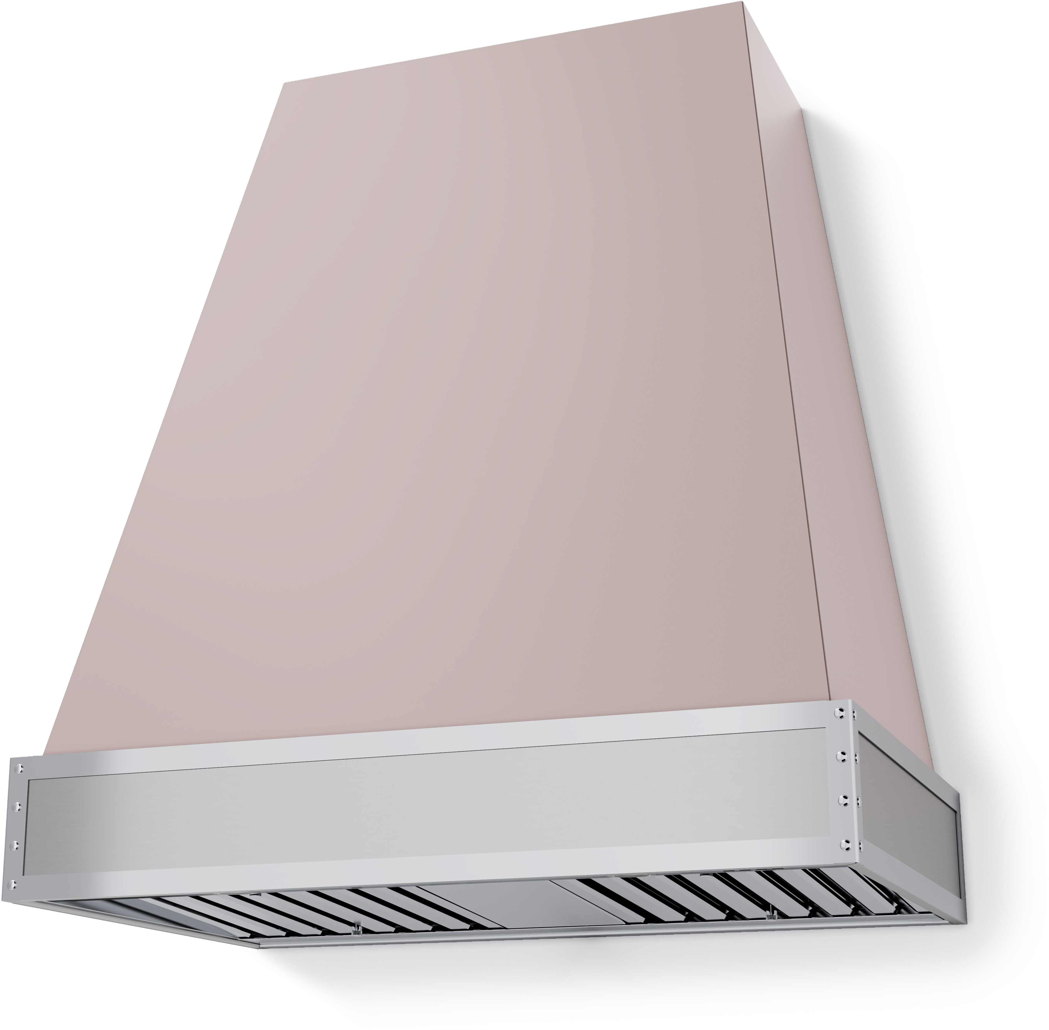 Viking TVHW3642BH Tuscany 36 inch Wall Mount Hood with 42 inch Height, 600 CFM, LED Lighting, Baffle Filters, Electronic Touch Controls (Blush)