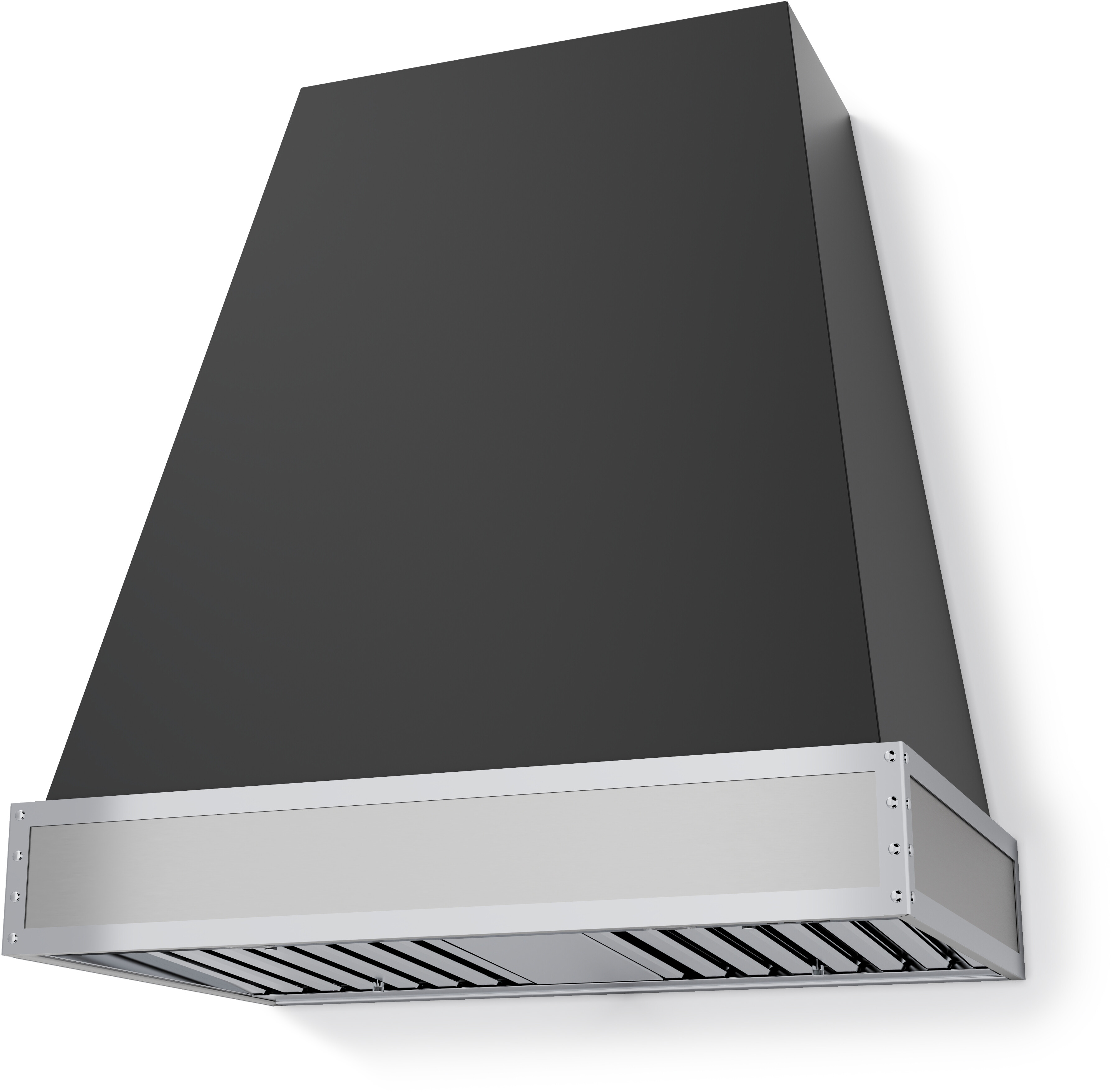 Viking TVHW3642CS Tuscany 36 inch Wall Mount Hood with 42 inch Height, 600 CFM, LED Lighting, Baffle Filters, Electronic Touch Controls (Cast Black)
