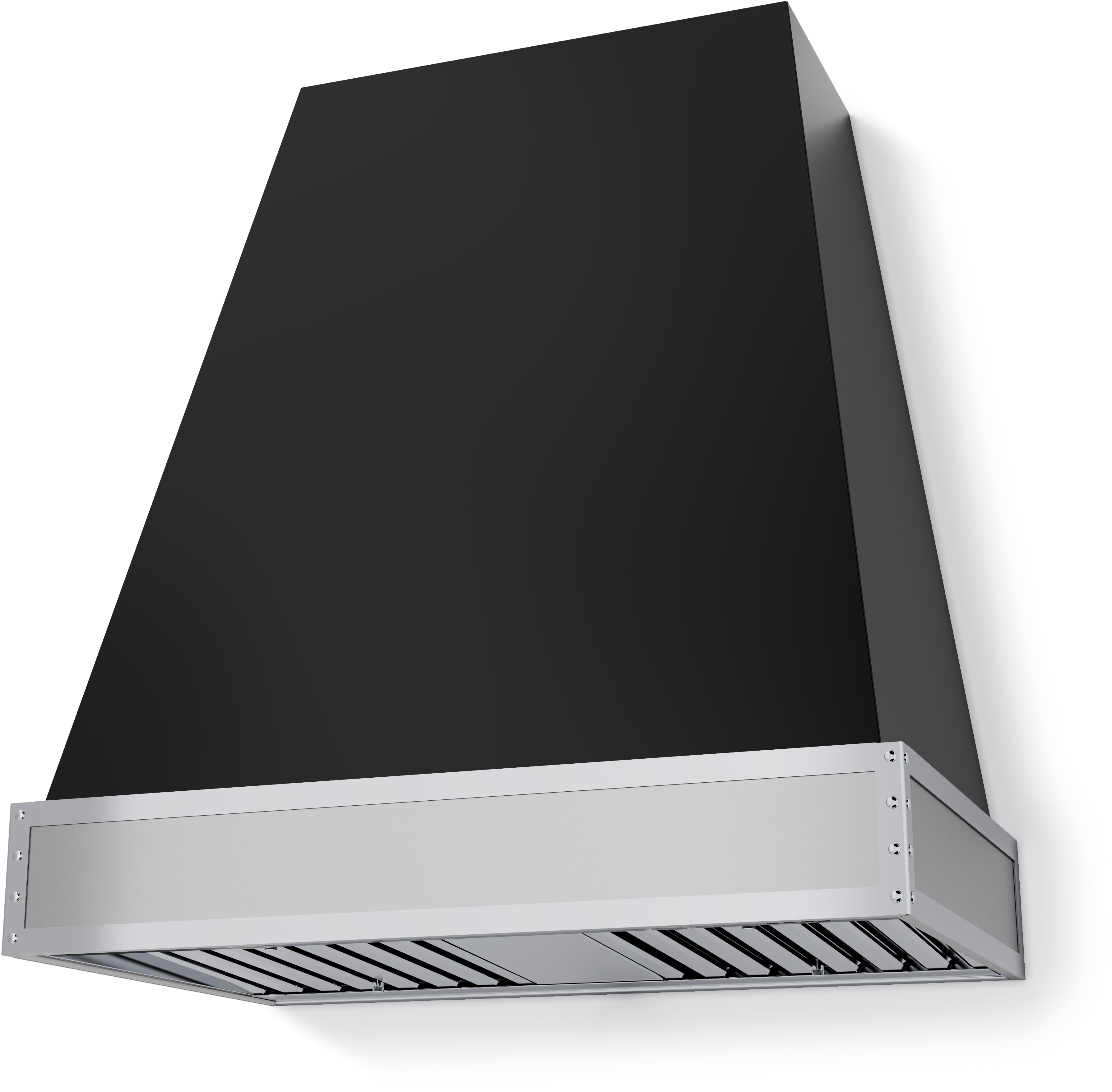 Viking TVHW3642ON Tuscany 36 inch Wall Mount Hood with 42 inch Height, 600 CFM, LED Lighting, Baffle Filters, Electronic Touch Controls (Onyx)