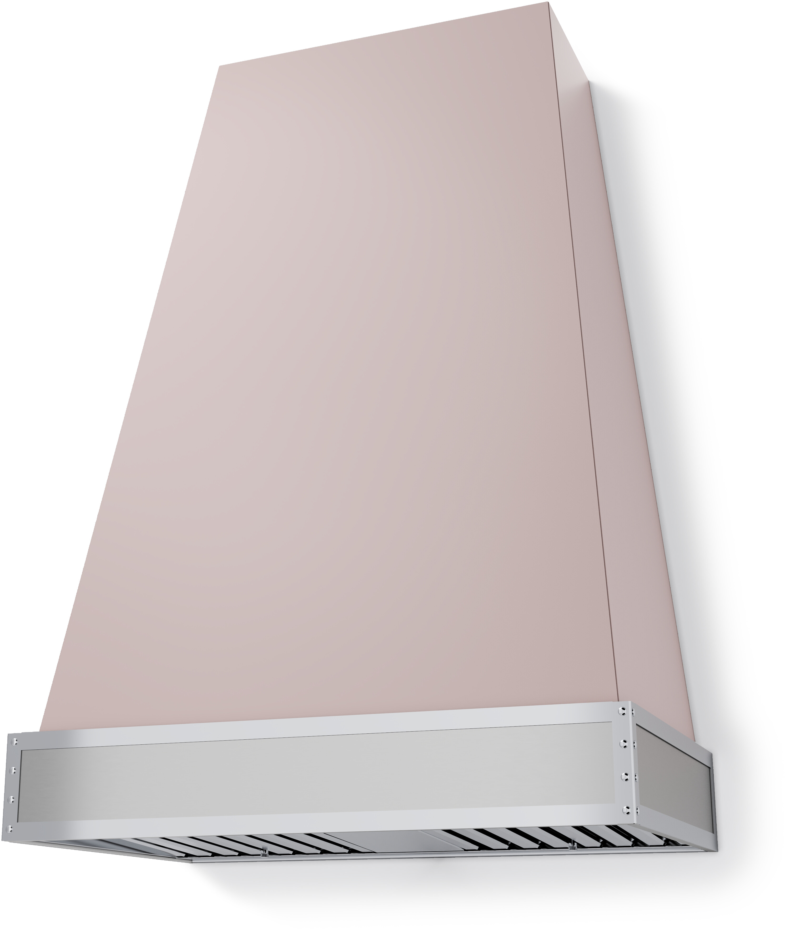 Viking TVHW3654BH Tuscany 36 inch Wall Mount Hood with 54 inch Height, 600 CFM, LED Lighting, Baffle Filters, Electronic Touch Controls (Blush)