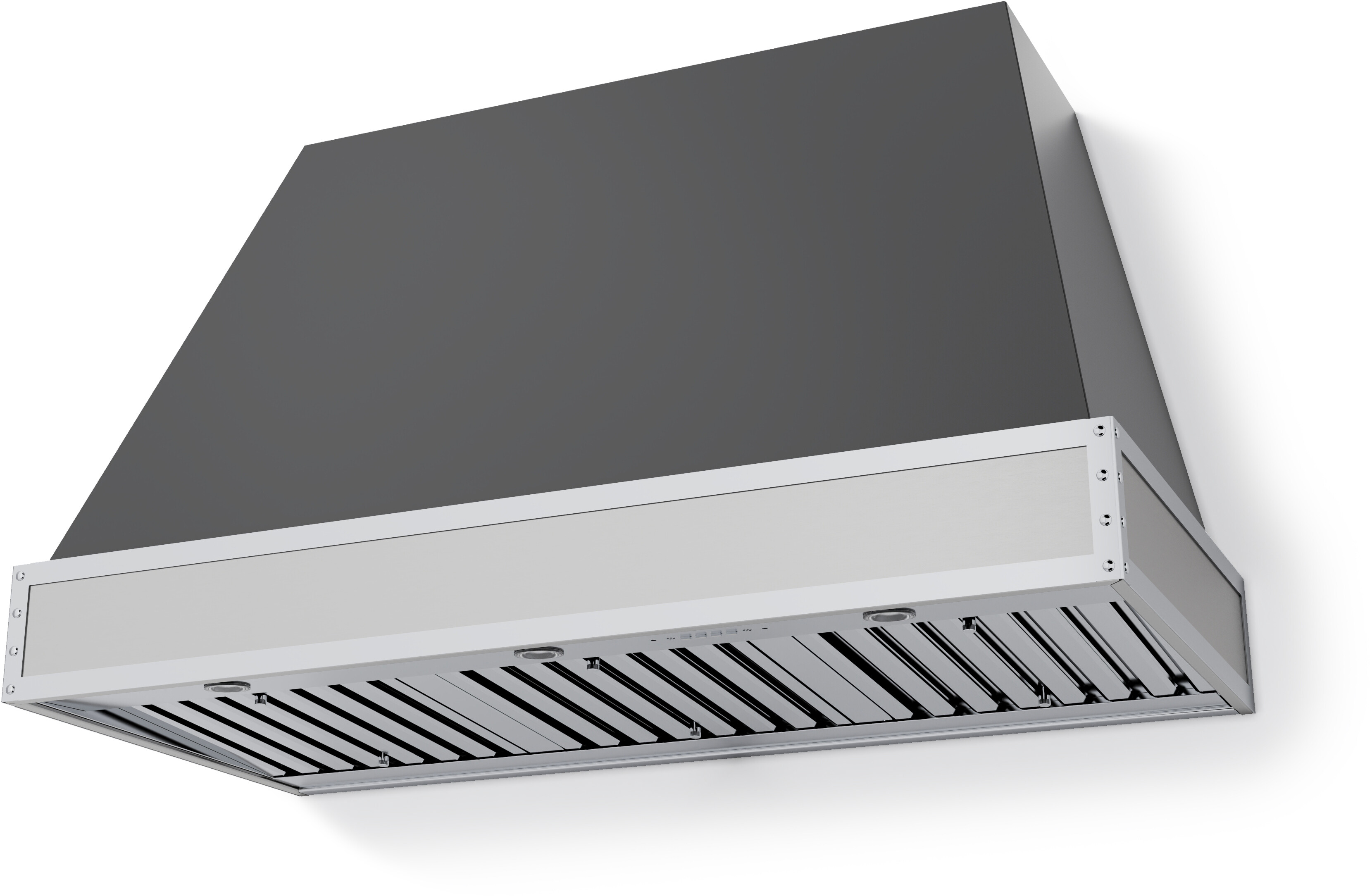 Viking TVHW4830DG Tuscany 48 inch Wall Mount Hood with 30 inch Height, 1200 CFM, LED Lighting, Baffle Filters, Electronic Touch Controls (Damascus Gray)