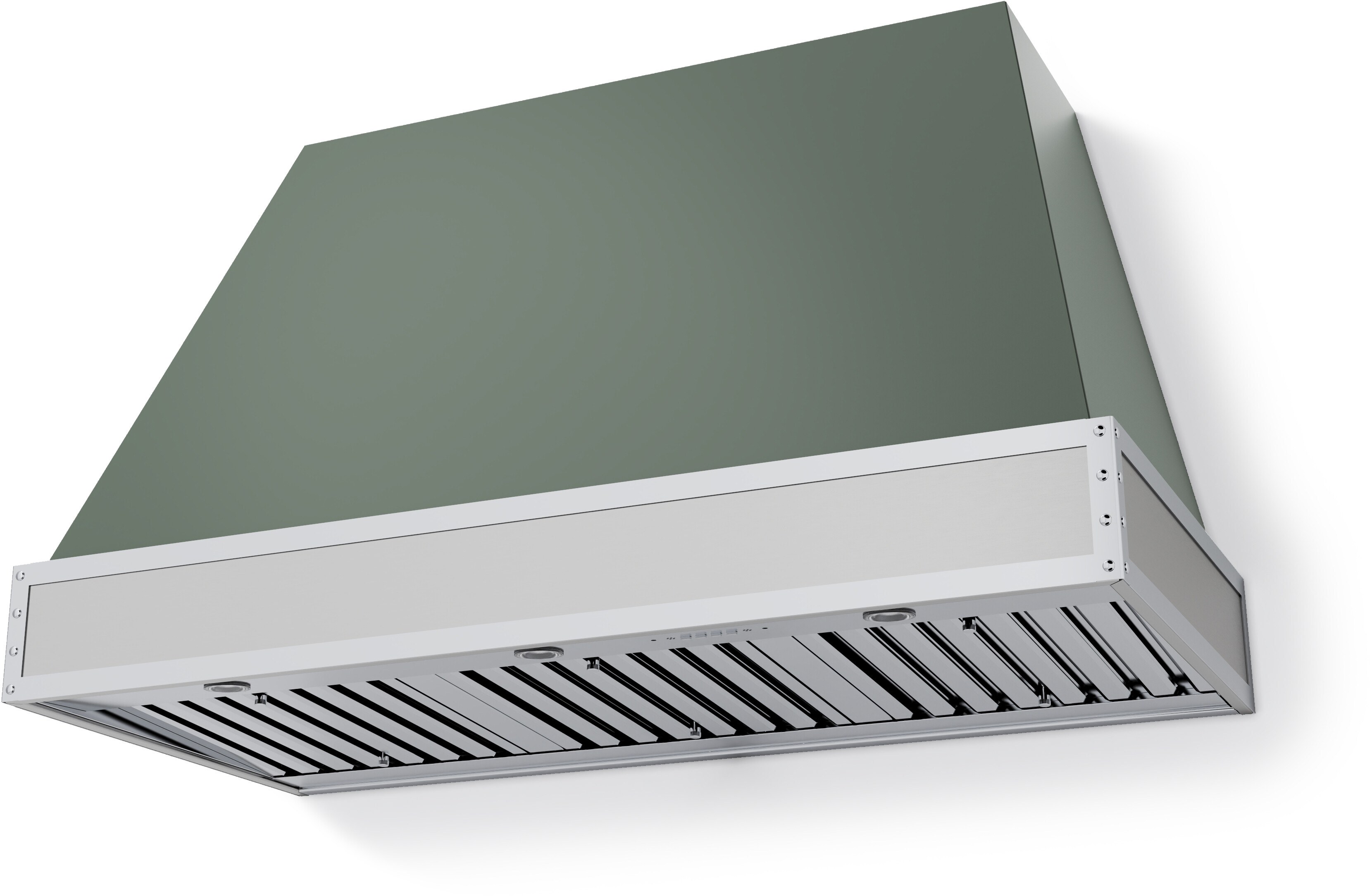 Viking TVHW4830EU Tuscany 48 inch Wall Mount Hood with 30 inch Height, 1200 CFM, LED Lighting, Baffle Filters, Electronic Touch Controls (Eucalyptus)