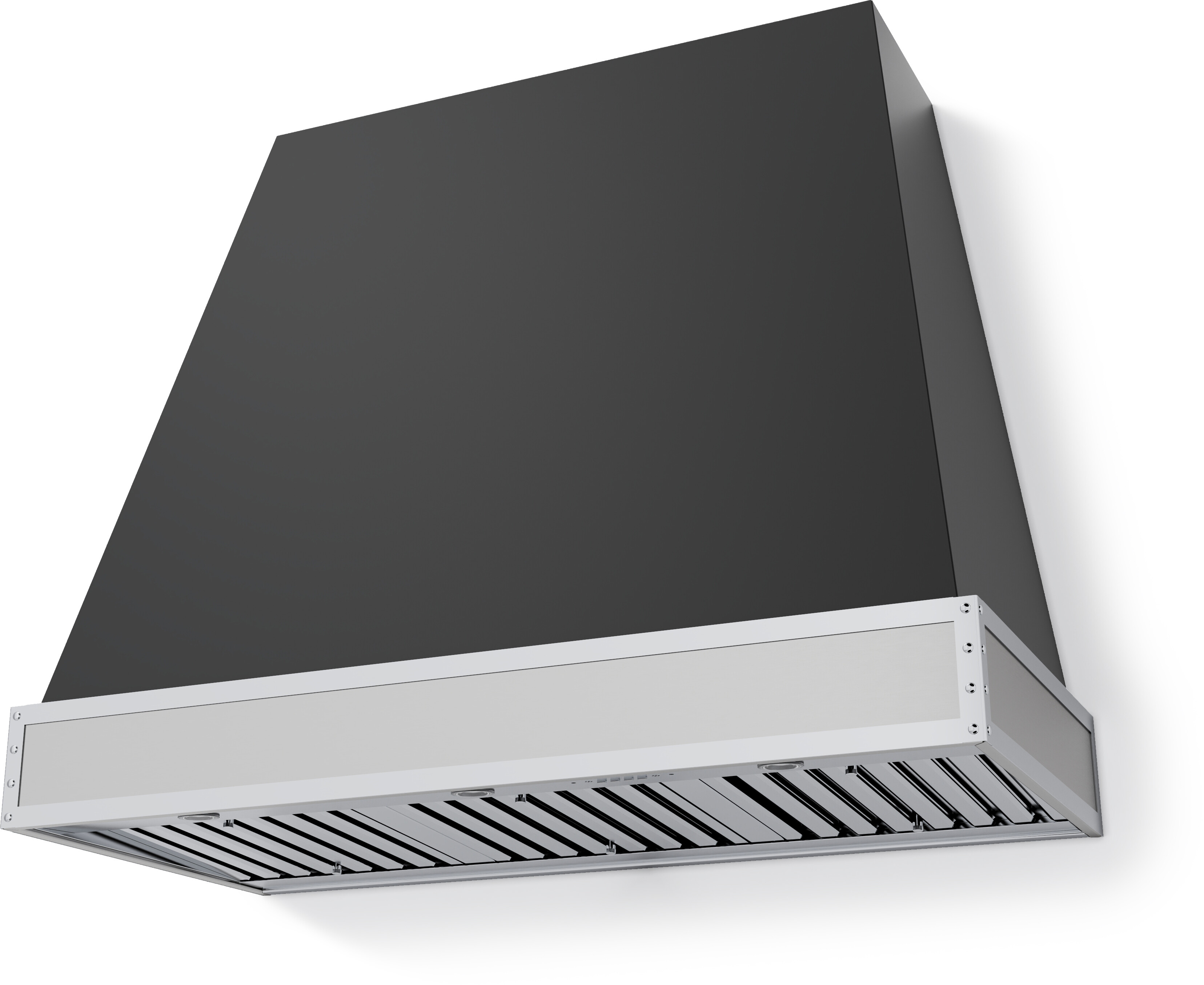 Viking TVHW4842CS Tuscany 48 inch Wall Mount Hood with 42 inch Height, 1200 CFM, LED Lighting, Baffle Filters, Electronic Touch Controls (Cast Black)