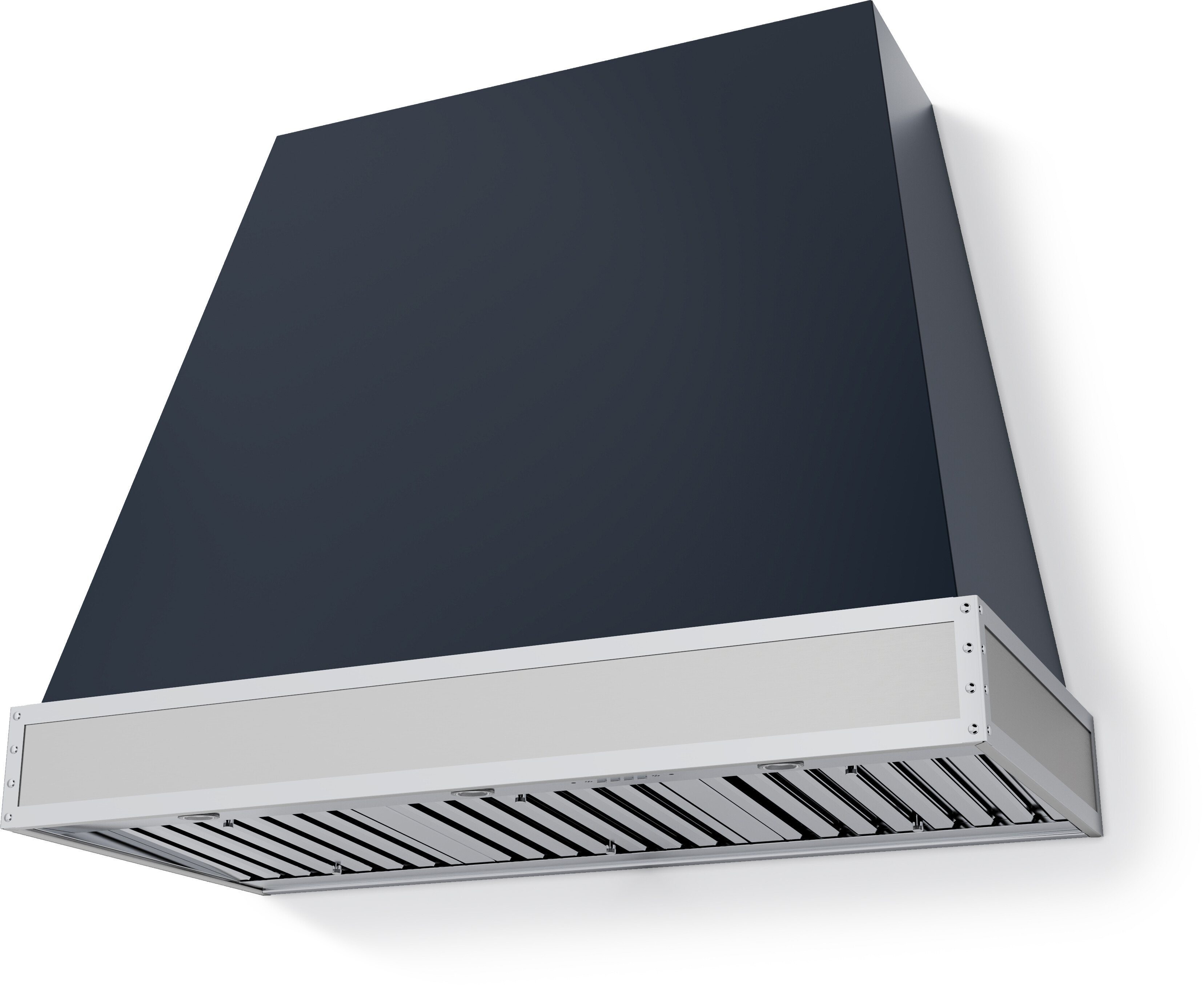 Viking TVHW4842SB Tuscany 48 inch Wall Mount Hood with 42 inch Height, 1200 CFM, LED Lighting, Baffle Filters, Electronic Touch Controls (Slate Blue)