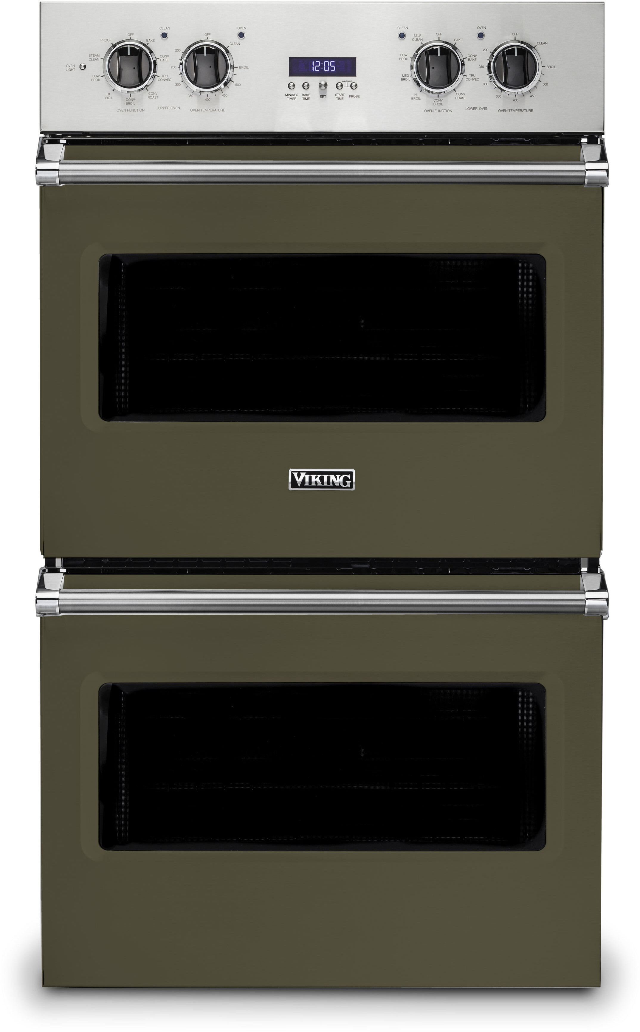 Viking VDOE130MA 5 Series 30 inch Electric Double Thermal Convection Oven with 9.4 cu. ft. Total Capacity (Martini)