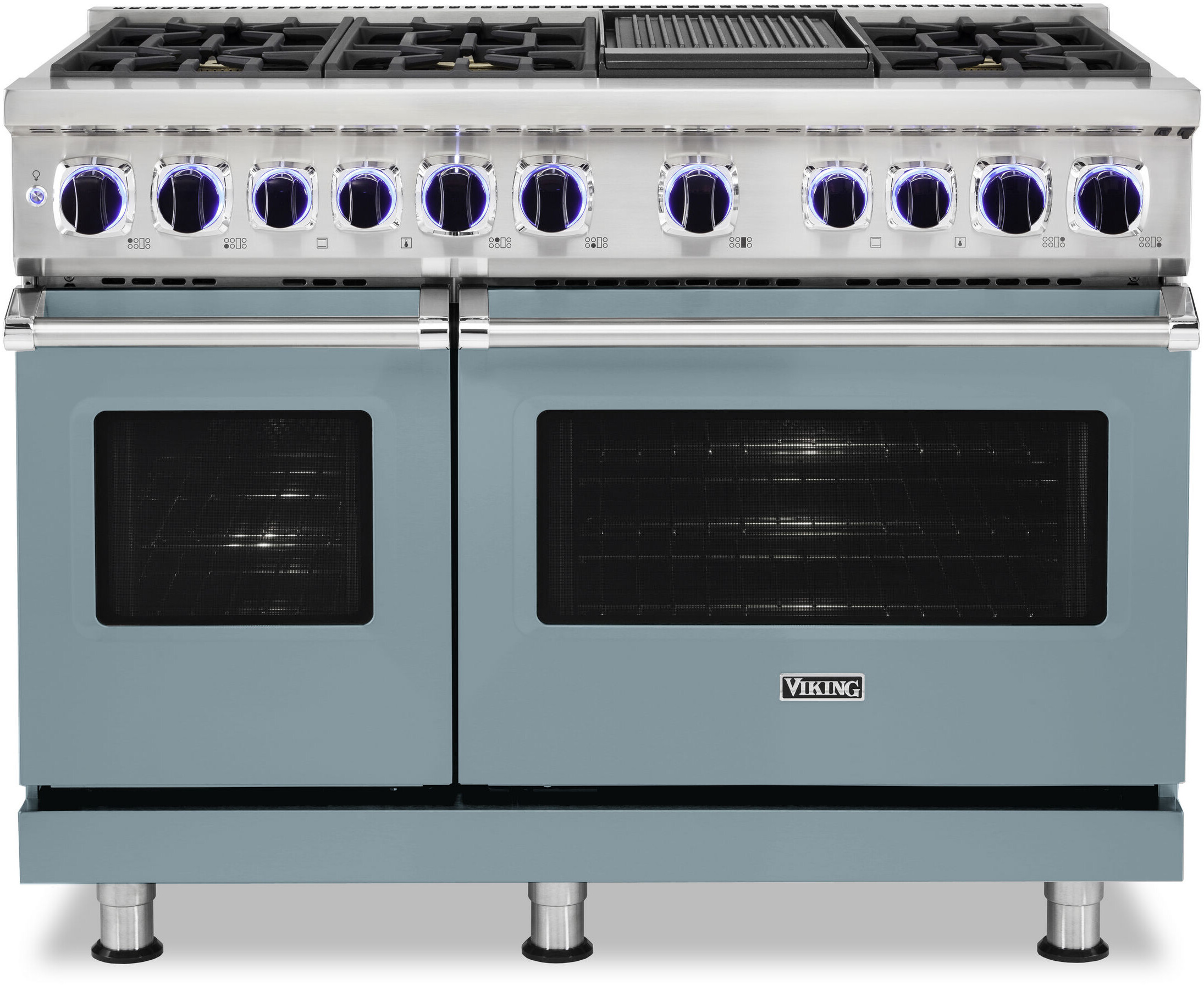Viking 7 48" Dual Fuel Natural Gas Range VDR74826GNS