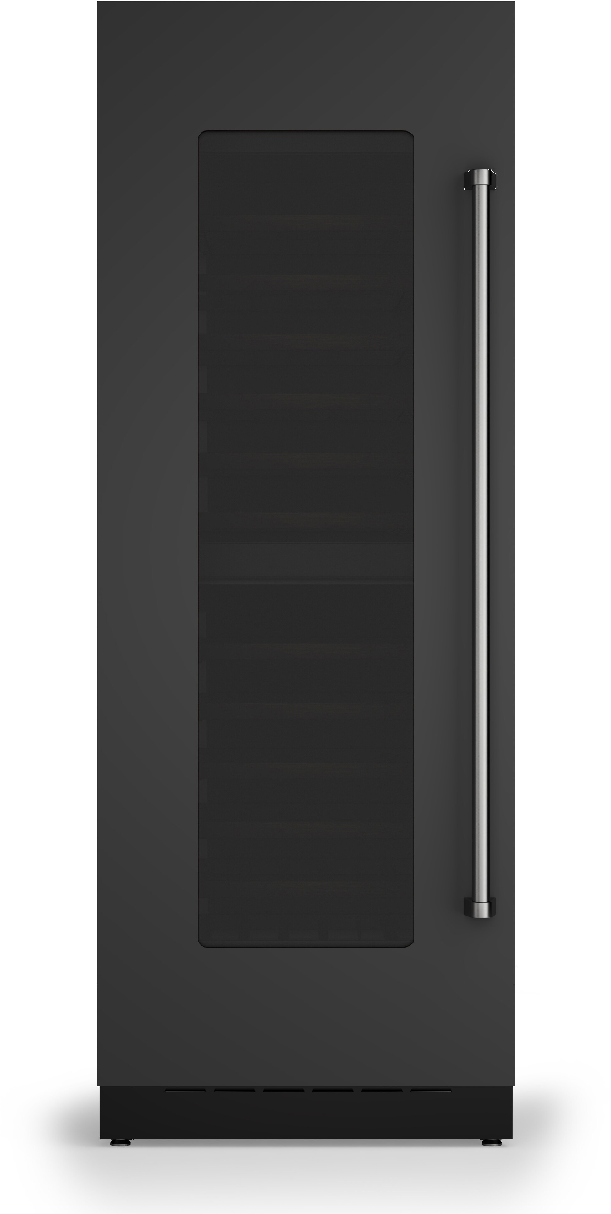 Viking VI7304WDPLCS 30 inch Door Panel Kit for Veil Integrated Wine Cellar (Door Panel Only) (Cast Black, Left Hinge)