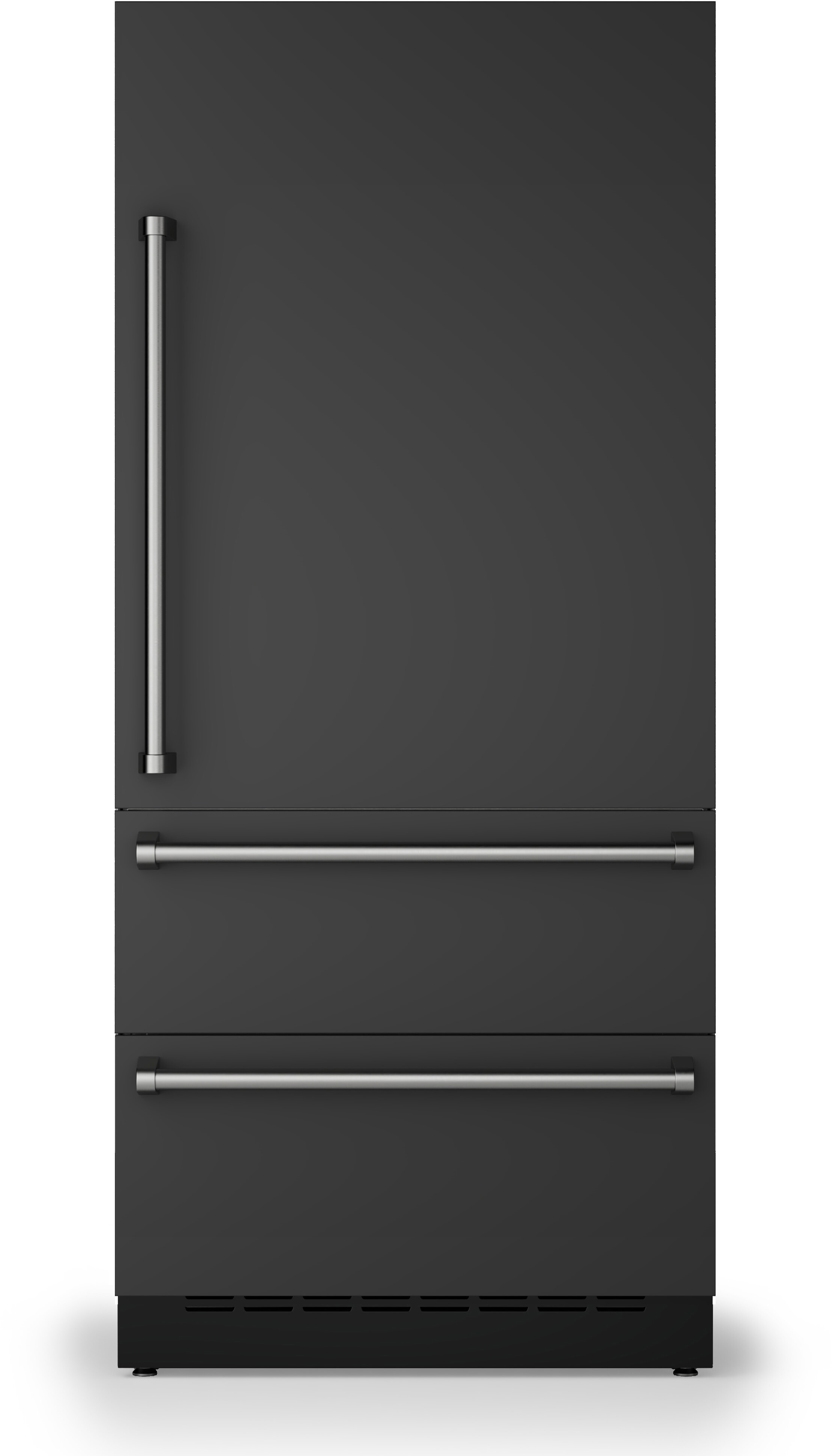 Viking VI7364BDPRCS Door Panel for 36 inch Right Hinge Bottom Freezer Refrigerator (Panel Only)  (Cast Black)