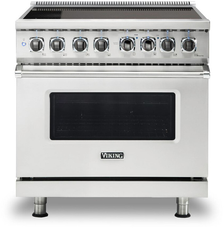 Viking - 5 Series 5.6 Cu. Ft. Freestanding Electric Induction Range