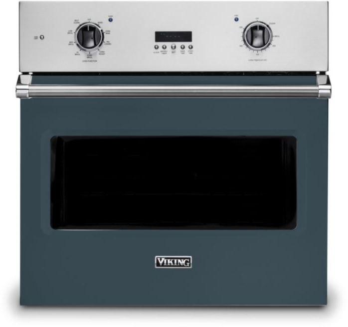 Viking VSOE130SQ 5 Series 30 inch Electric Single Thermal Convection Oven with 4.7 cu. ft. Capacity (Squall)