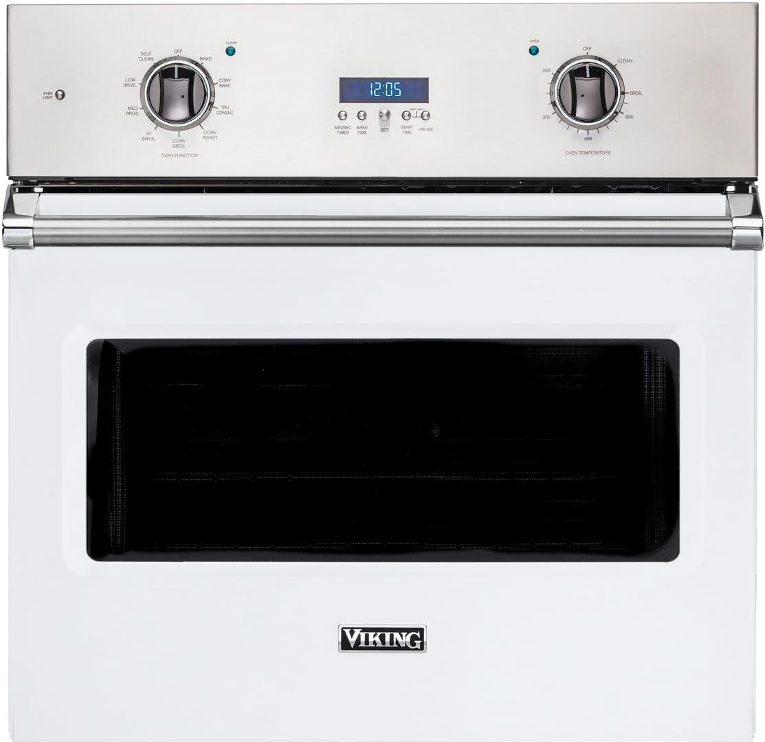 5 30"" Single Electric Wall Oven - Viking VSOE130WH