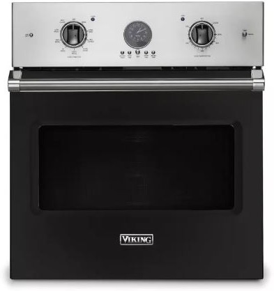 Viking VSOE527CS 5 Series 27 inch Electric Single Thermal Convection Oven with 4.1 cu. ft. Capacity (Cast Black)