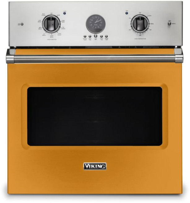 Viking VSOE527DA 5 Series 27 inch Electric Single Thermal Convection Oven with 4.1 cu. ft. Capacity (Daffodil)