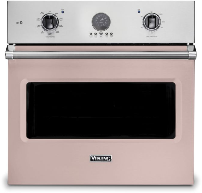 Viking VSOE530BH 5 Series 30 inch Electric Single Wall Oven with 4.7 cu. ft. Capacity, Convection, Self Clean, Meat Probe (Blush)