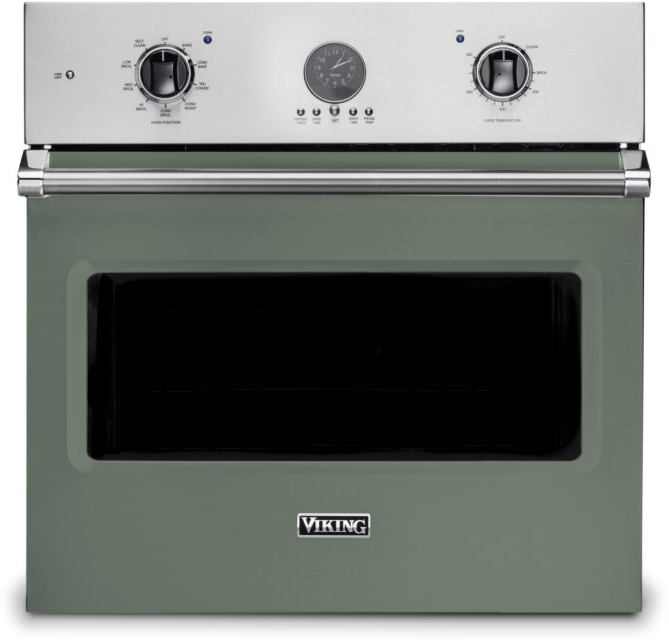 Viking VSOE530EU 5 Series 30 inch Electric Single Wall Oven with 4.7 cu. ft. Capacity, Convection, Self Clean, Meat Probe (Eucalyptus)