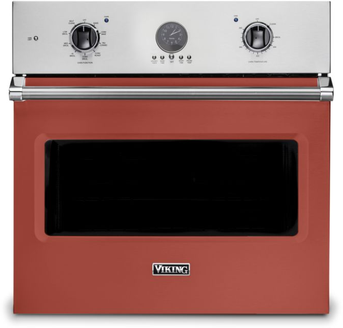 Viking VSOE530SC 5 Series 30 inch Electric Single Wall Oven with 4.7 cu. ft. Capacity, Convection, Self Clean, Meat Probe (Spiced Cider)