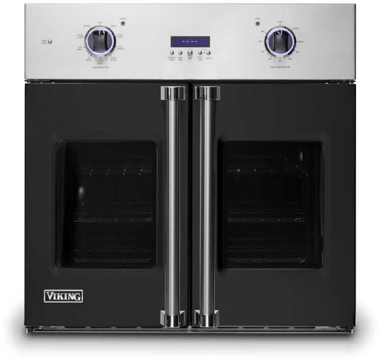 Viking VSOF7301AN 7 Series 30 inch French-Door Single Electric Thermal Convection Oven with 4.7 cu. ft. Capacity (Antique Bronze)