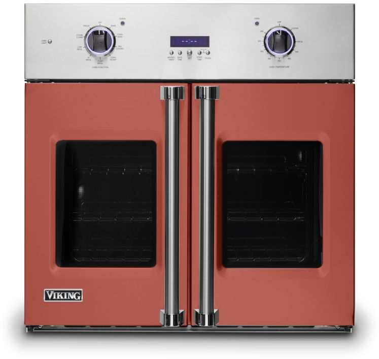 Viking VSOF7301SC 7 Series 30 inch French-Door Single Electric Thermal Convection Oven with 4.7 cu. ft. Capacity (Spiced Cider)