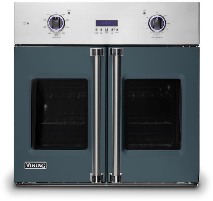 Viking VSOF7301SQ 7 Series 30 inch French-Door Single Electric Thermal Convection Oven with 4.7 cu. ft. Capacity (Squall)