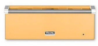 Viking VWD527DA 5 Series 27 inch Warming Drawer with 475 Watt Element, 4 Hour Automatic Shutoff, Meat Probe, Sabbath Mode (Daffodil)