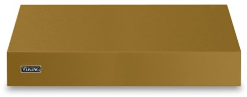 Viking VWH536121GH 5 Series 36 inch Wide 12 inch High Convertible Wall Hood with 460 CFM, Heat Sensor, LED Lighting, Dishwasher Safe Baffle Filters (Golden Hour)