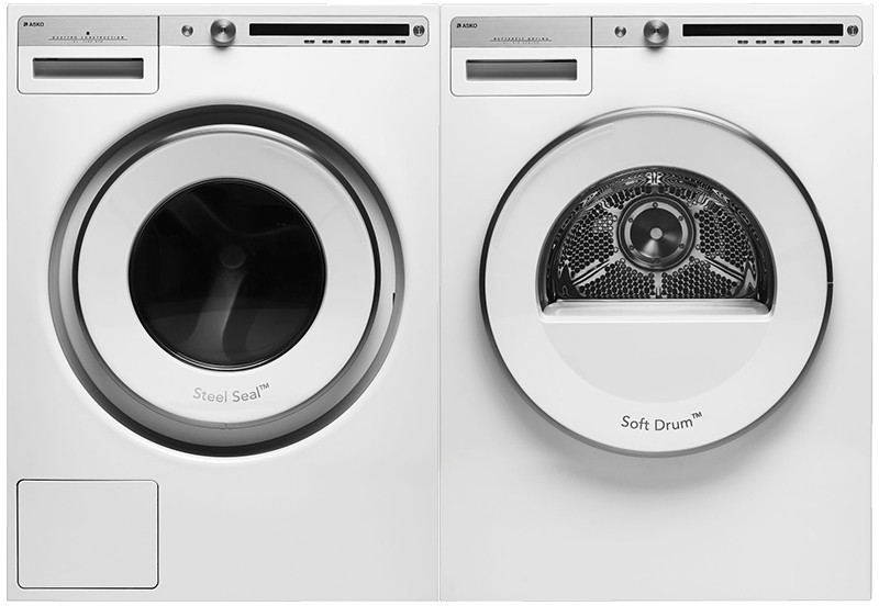 Asko Front Load Washer & Dryer Set ASWADREW41141