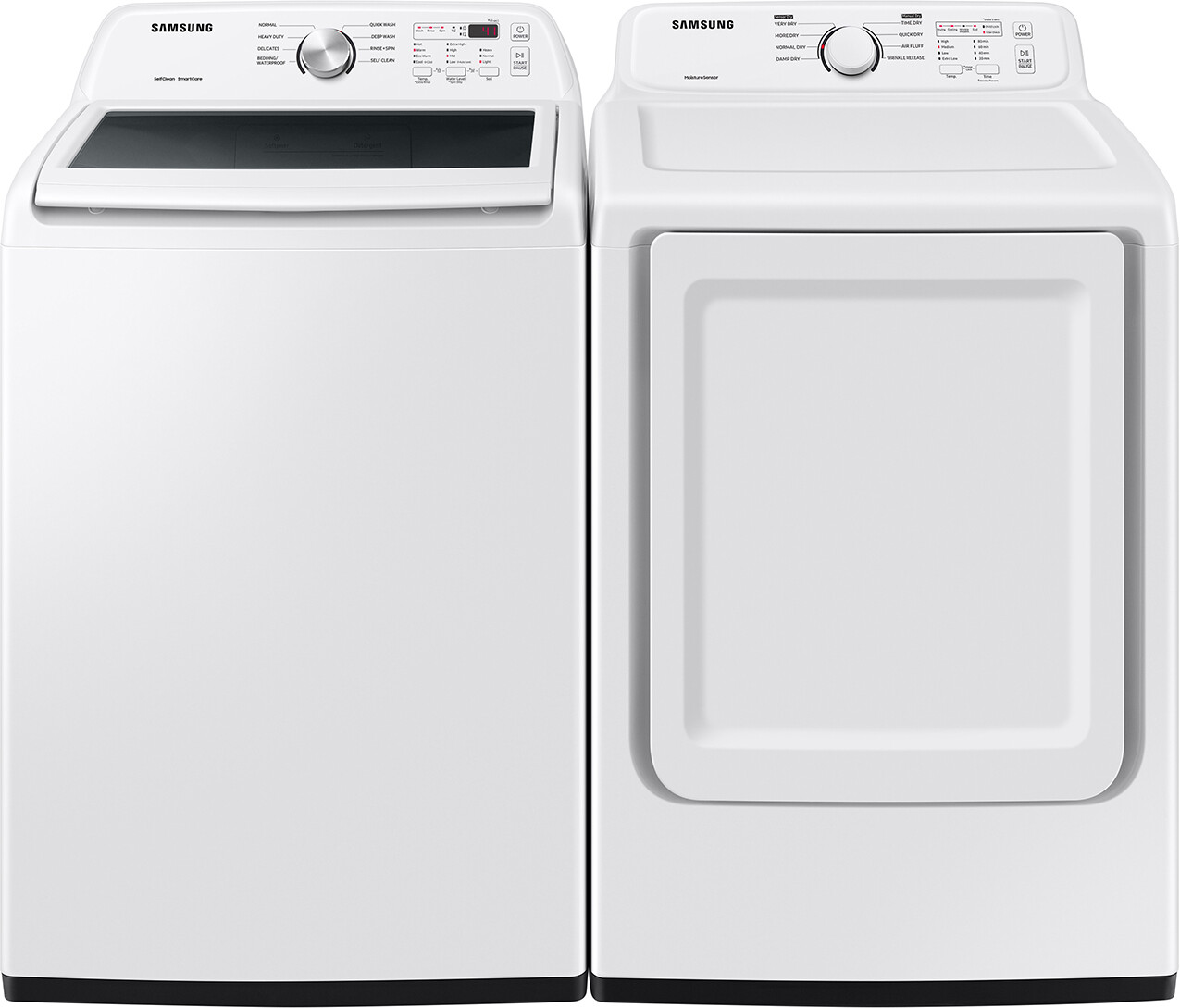Samsung Top Load Washer & Dryer Set SAWADREW3205 -  WA44A3205AW