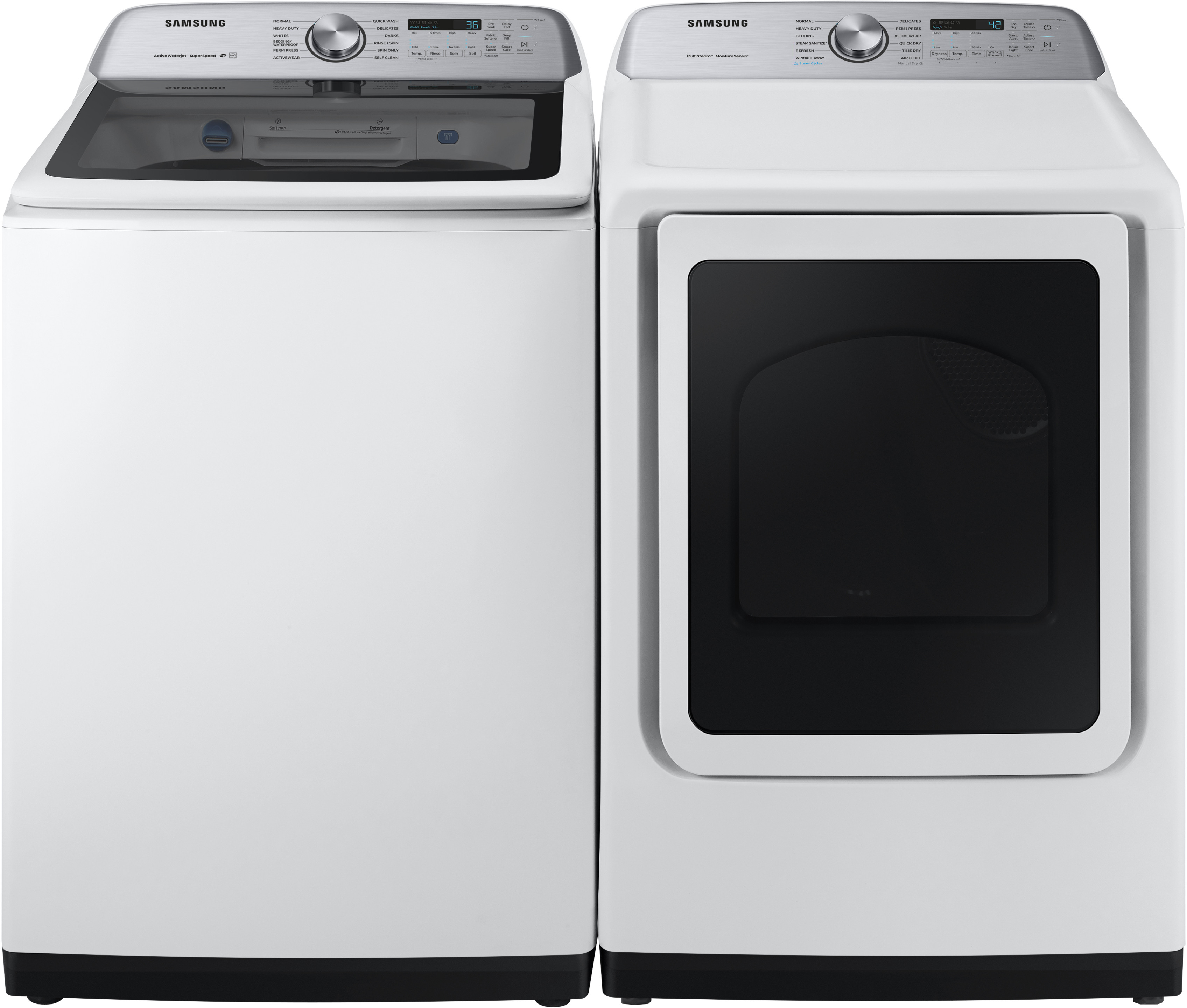 Samsung Top Load Washer & Dryer Set SAWADRGW54001