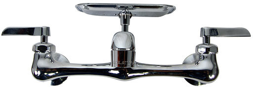 Wall Mount Faucet with Soap Dish