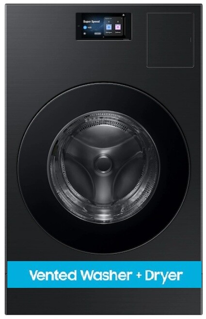 Samsung 27 Electric Front Load Washer Dryer Combo WD90F53AVB