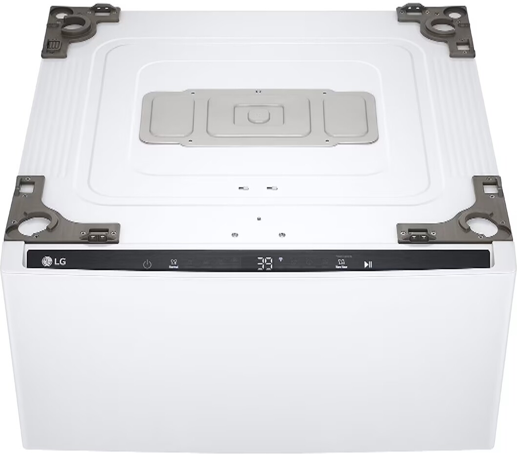 LG 27" White SideKick Pedestal Washer