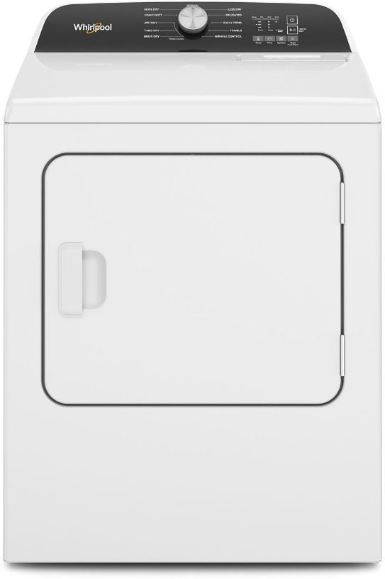 Whirlpool 7 Cu. Ft. ElectricFront Load Dryer WED500CMW