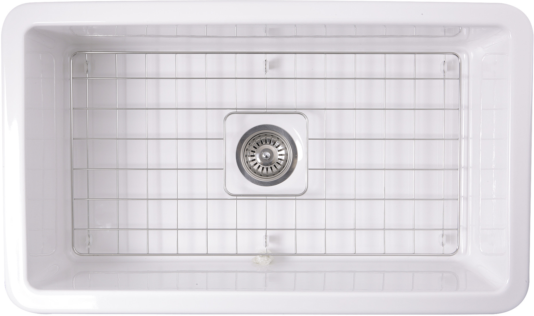 Nantucket Sinks Cape Collection Undermount Fireclay Sink WELLFLEET3218W