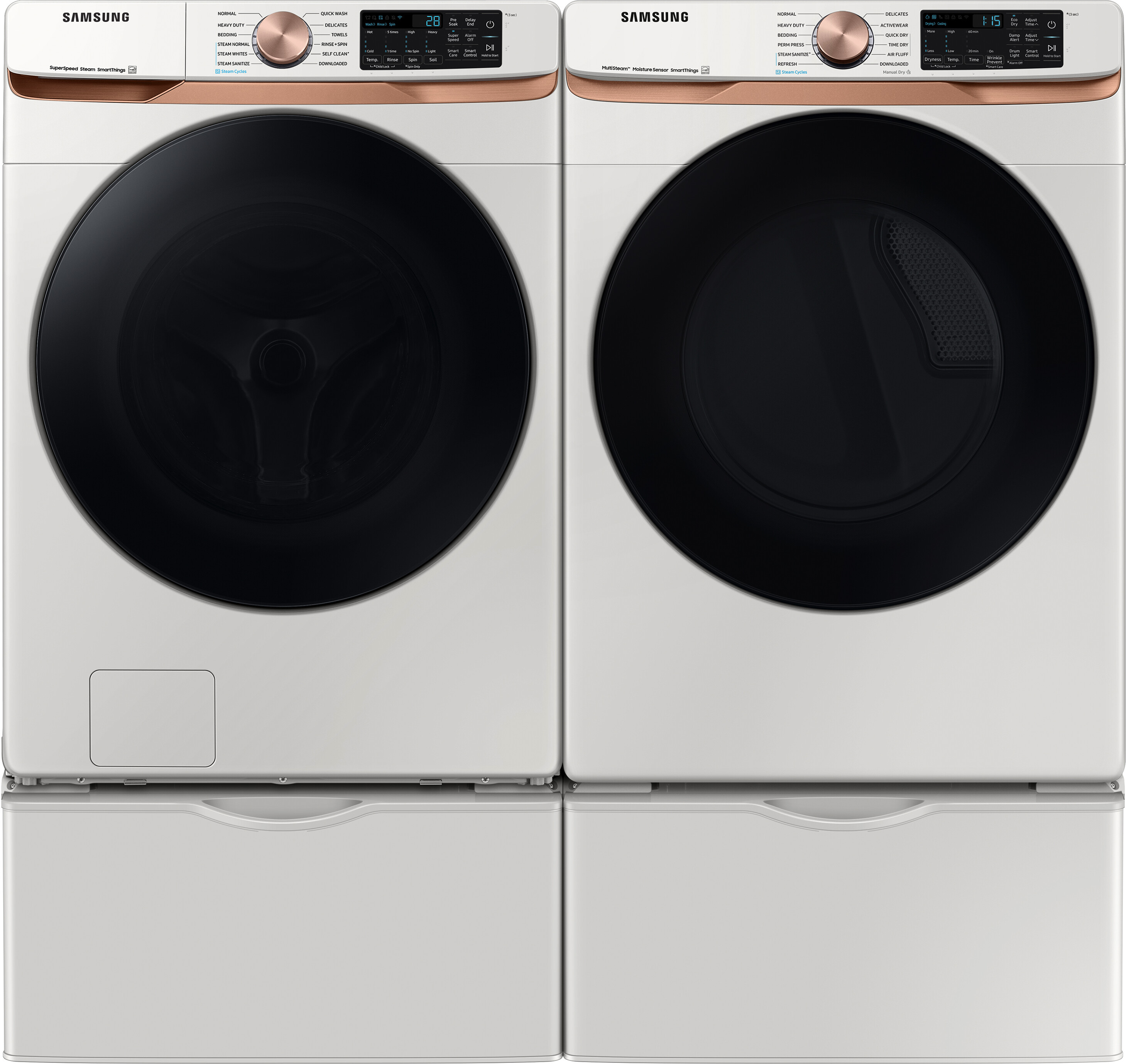 Samsung Front Load Washer & Dryer Set SAWADREE83001