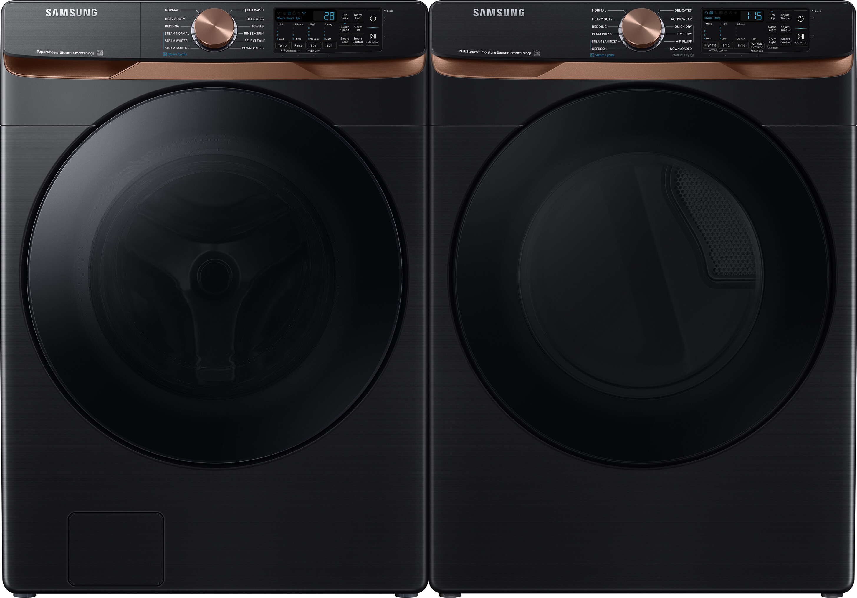 Samsung Front Load Washer & Dryer Set SAWADREV8300 -  WF50BG8300AV