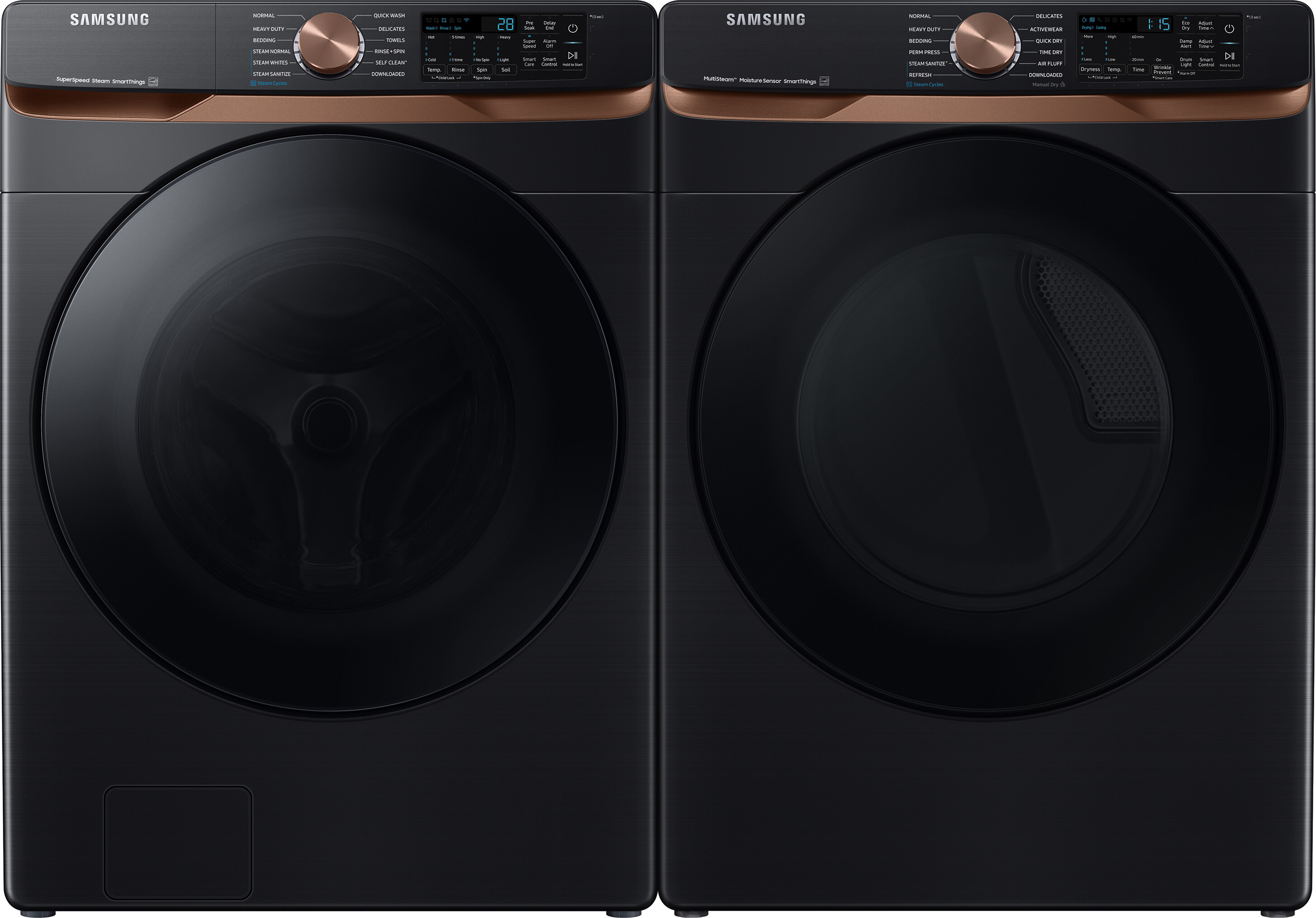 Samsung Front Load Washer & Dryer Set SAWADRGV8300