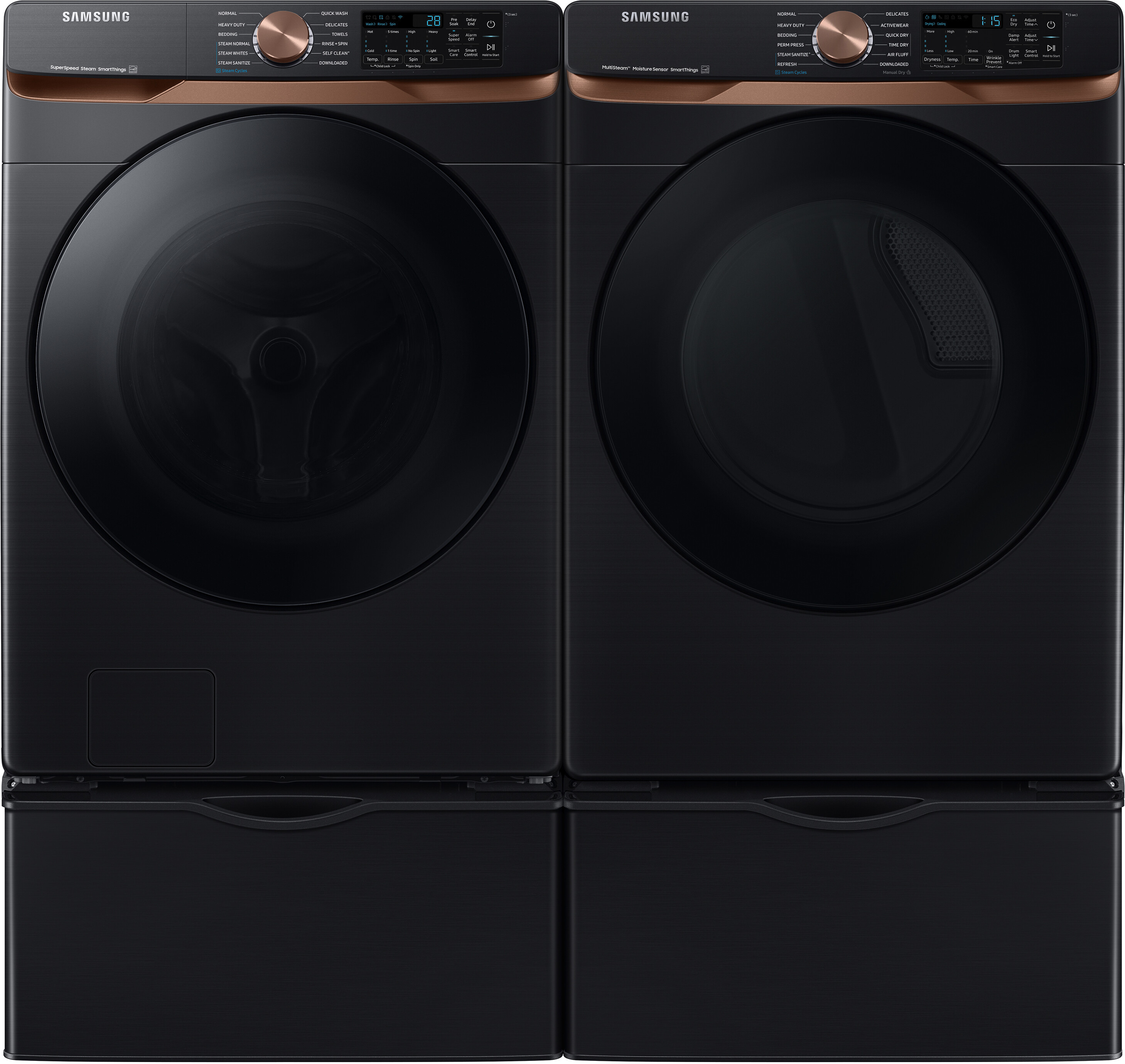 Samsung Front Load Washer & Dryer Set SAWADRGV83001