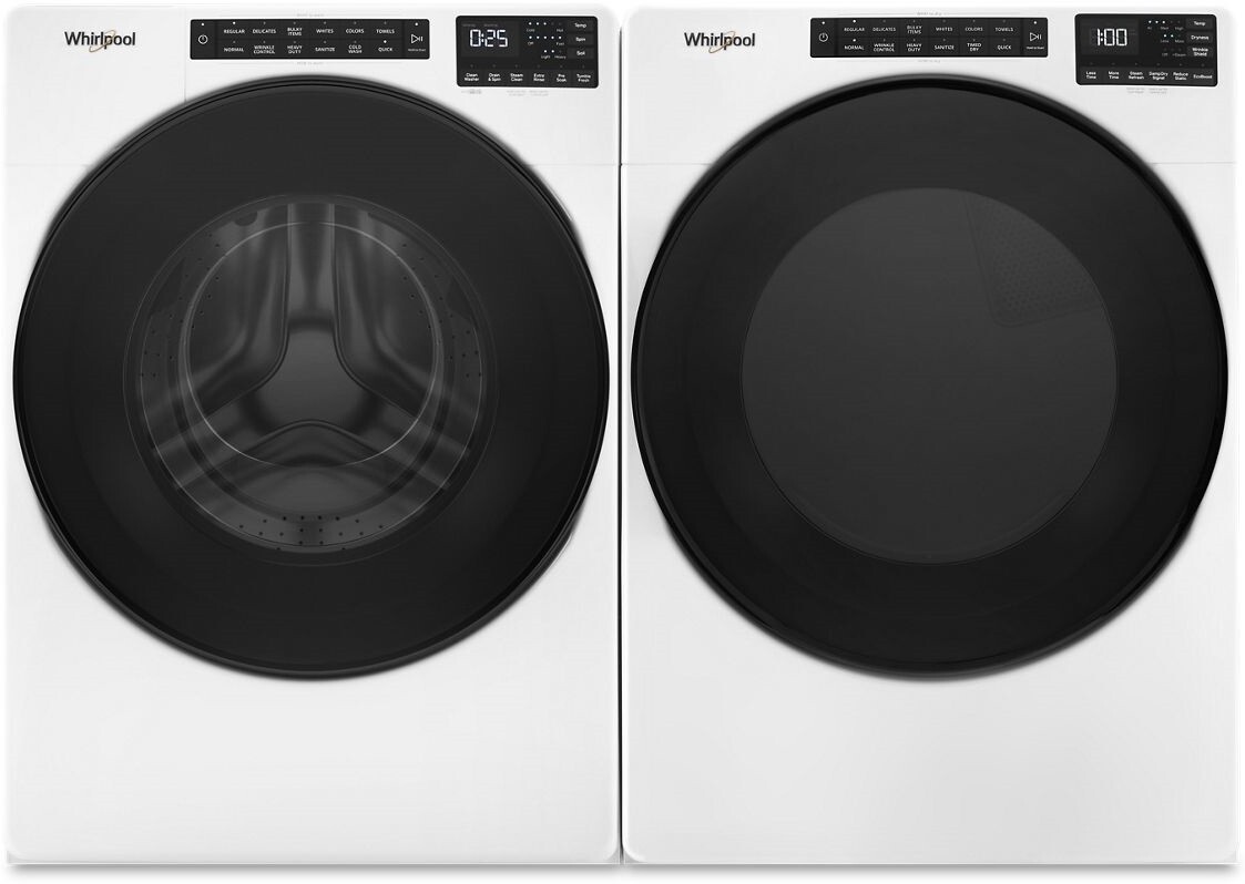 Whirlpool Front Load Washer & Dryer Set MAWADREW6605 -  WFW6605MW