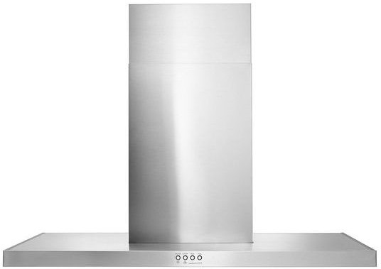 Whirlpool WVW57UC6FS 36 Inch Wall Mount Flat Range Hood with 400 CFM, LED Task Lighting, Dishwasher Safe Filters, In-Line Smart Blower, in Stainless Steel