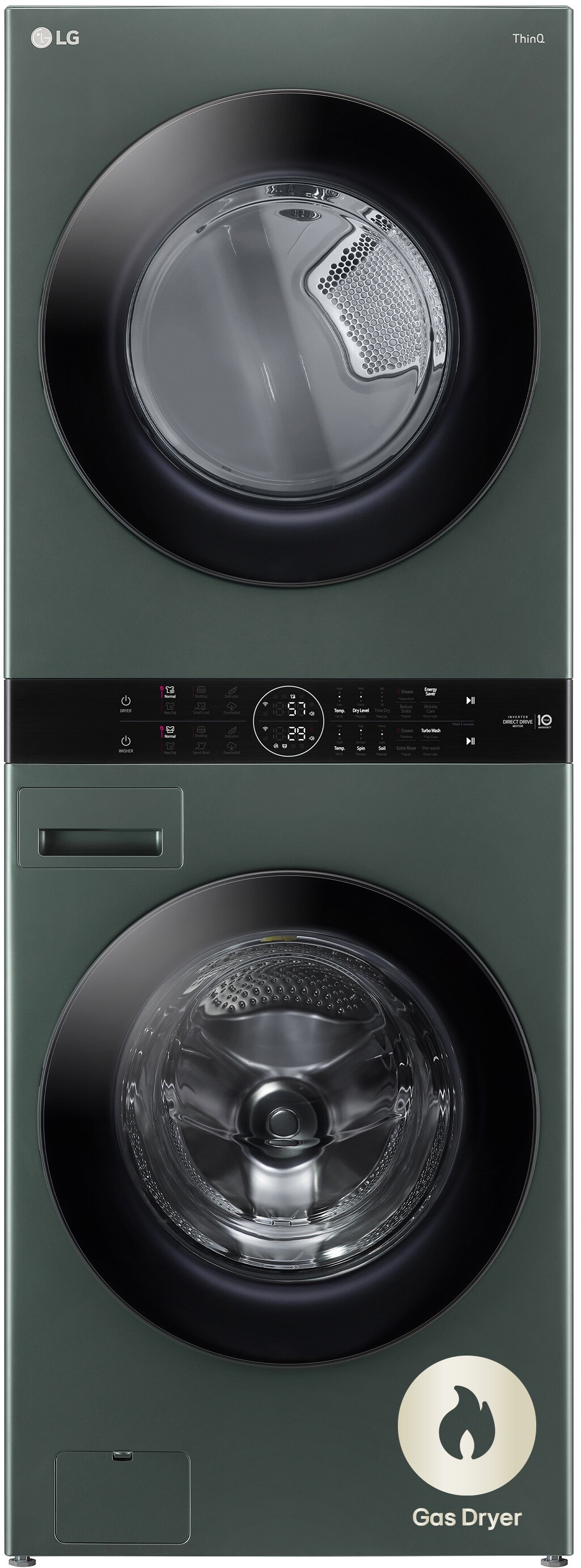 LG 27 WasherDryer Gas Vented Washtower WKGX201HGA