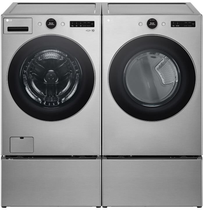 LG Front Load Washer & Dryer Set LGWADRGV5501