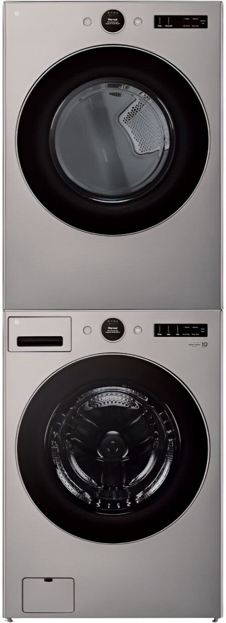 LG Front Load Washer & Dryer Set LGWADRGV57004