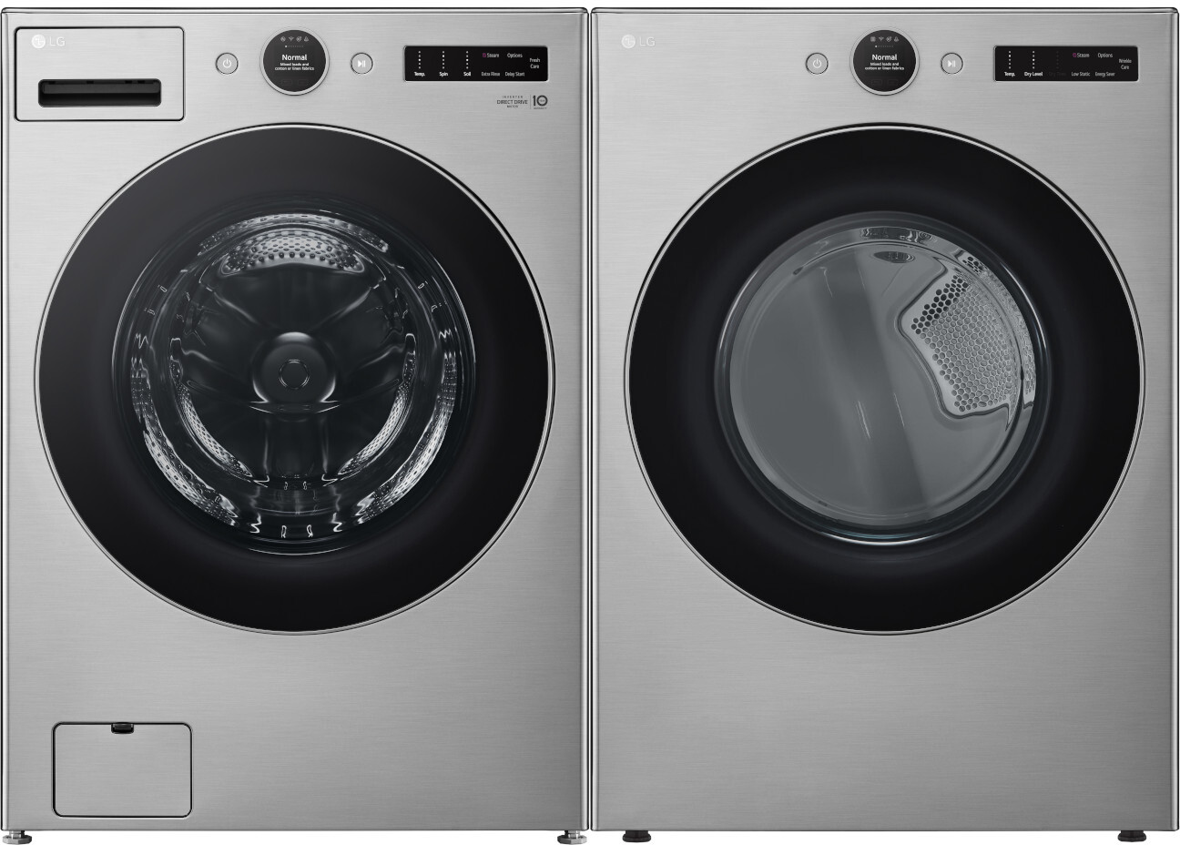 LG Front Load Washer & Dryer Set LGWADREV5500 -  WM5500HVA