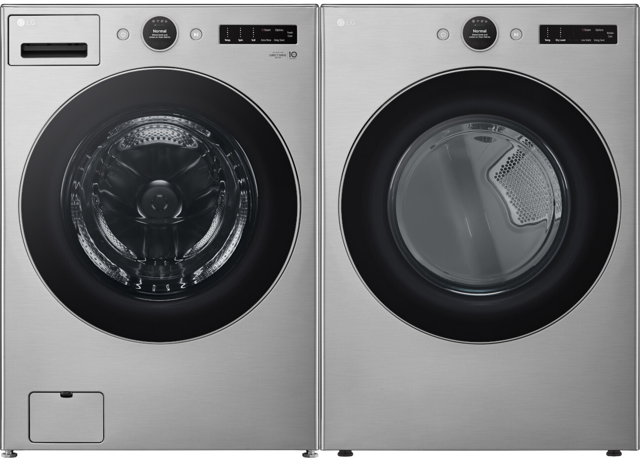 LG Front Load Washer & Dryer Set LGWADRGV5500