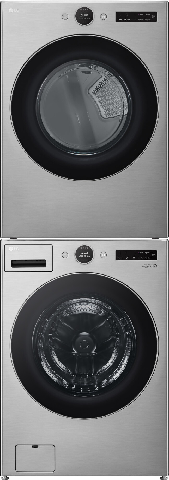 LG Front Load Washer & Dryer Set LGWADREV5503