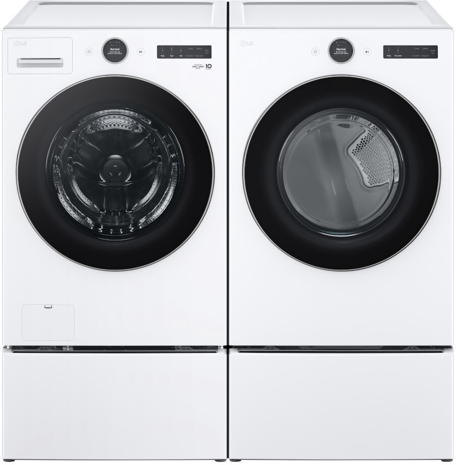 LG Front Load Washer & Dryer Set LGWADREW5502